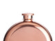BarCraft Stainless Steel Copper Finish 140ml Hip Flask