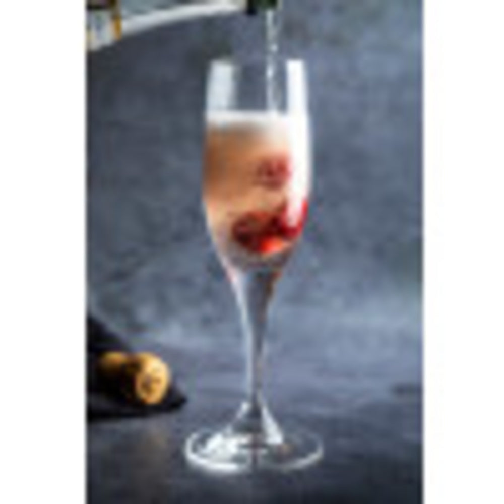 Mikasa Hospitality Hops Champagne Flutes, 190 ml, Set of 6