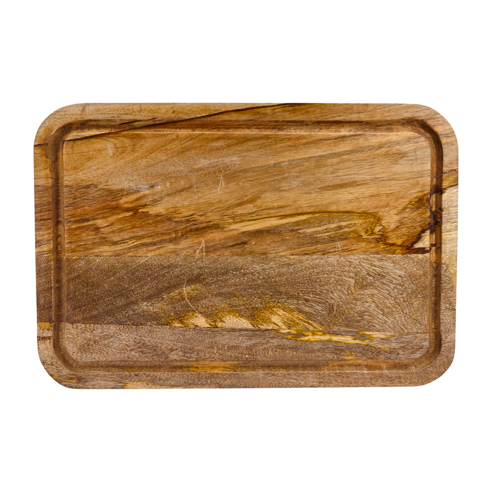 Industrial Kitchen Handmade Rectangular Wooden Butcher's Block Chopping Board