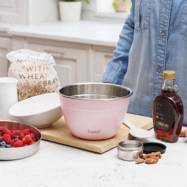 S'well Pink Topaz Salad Bowl Kit, 1.9L – CookServeEnjoy