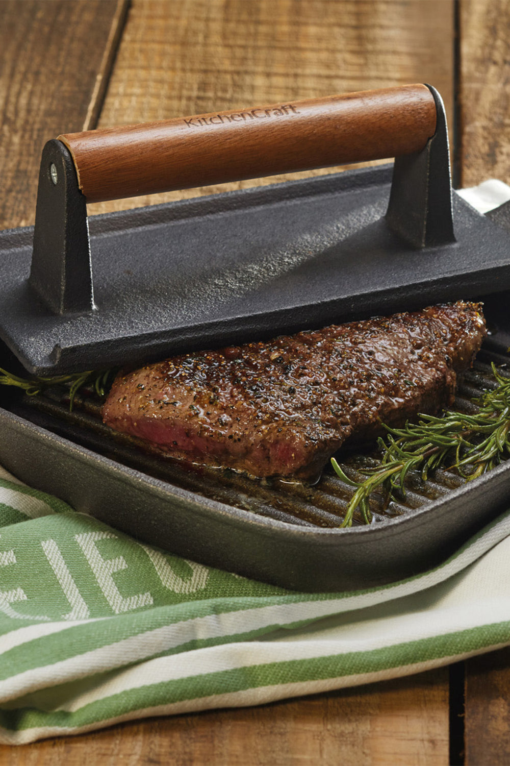 KitchenCraft Cast Iron Grill Press