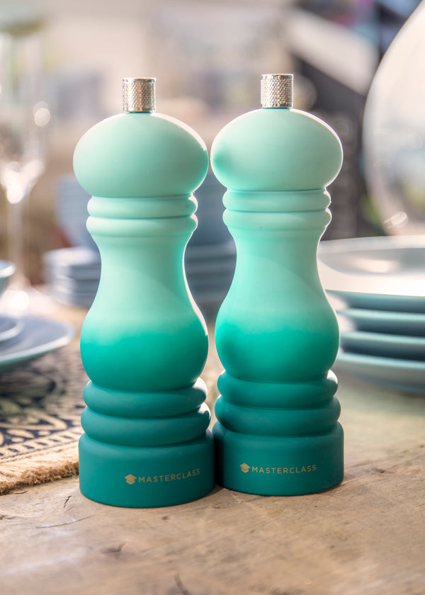 MasterClass Salt or Pepper Mill (17cm) - Green Ombre image 2