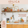 KitchenCraft Idilica Oil and Vinegar Bottles, Set of 2, Cream, 450ml
