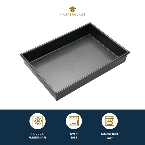MasterClass Non-Stick Rectangular Deep Pan, 35cm x 24cm image 9