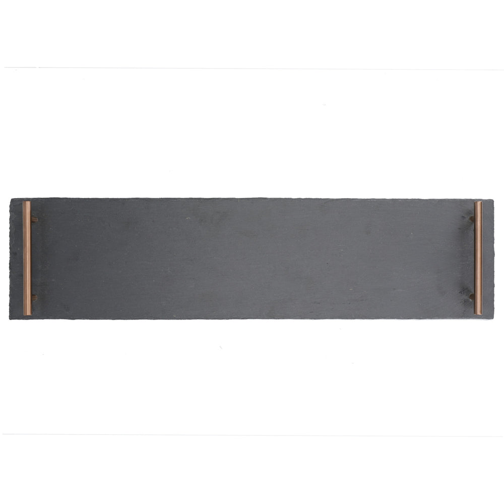 Artesà Hand Finished Serving Platter with Copper Handles