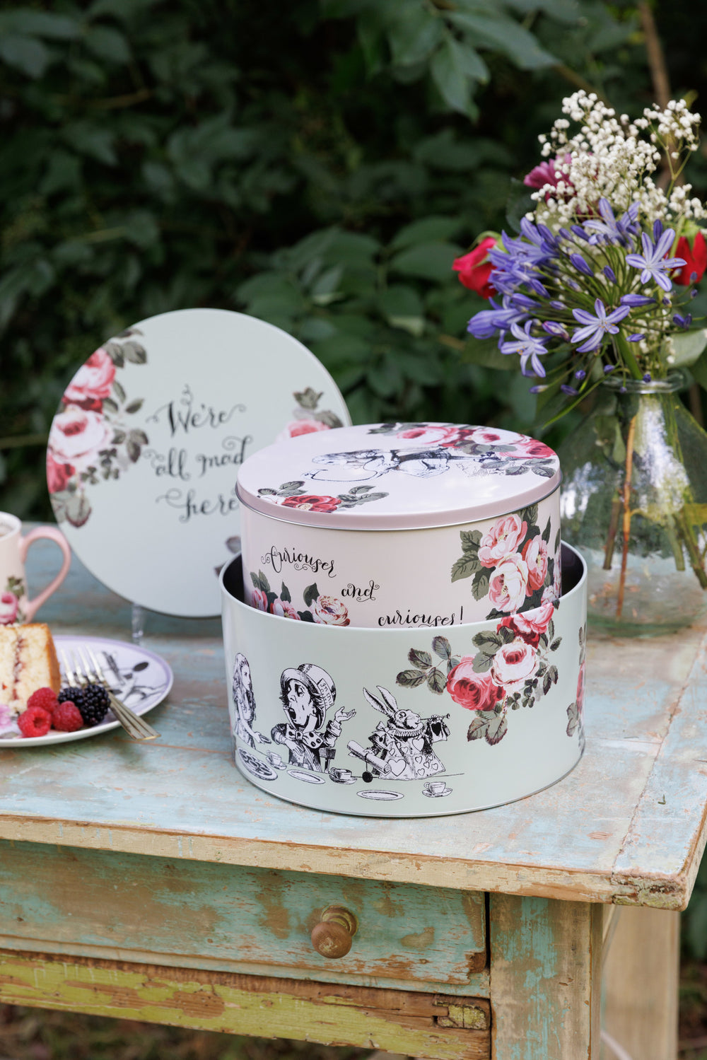 Mikasa and the V&A Alice In Wonderland Cake Tins, Set of 2