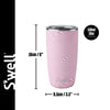S'well Lavender Swirl Insulated Tumbler with Lid, 530ml image 7