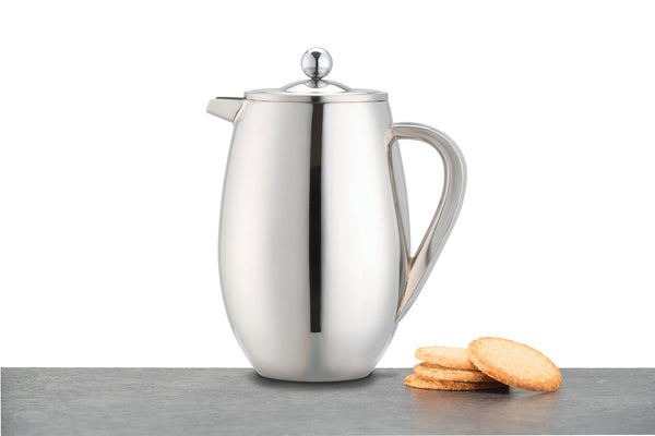 La Cafetière 8 Cup Double Wall Stainless Steel French Press, Gift Boxed image 7