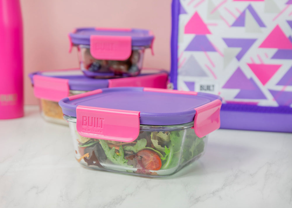 Built Active Glass 700ml Lunch Box