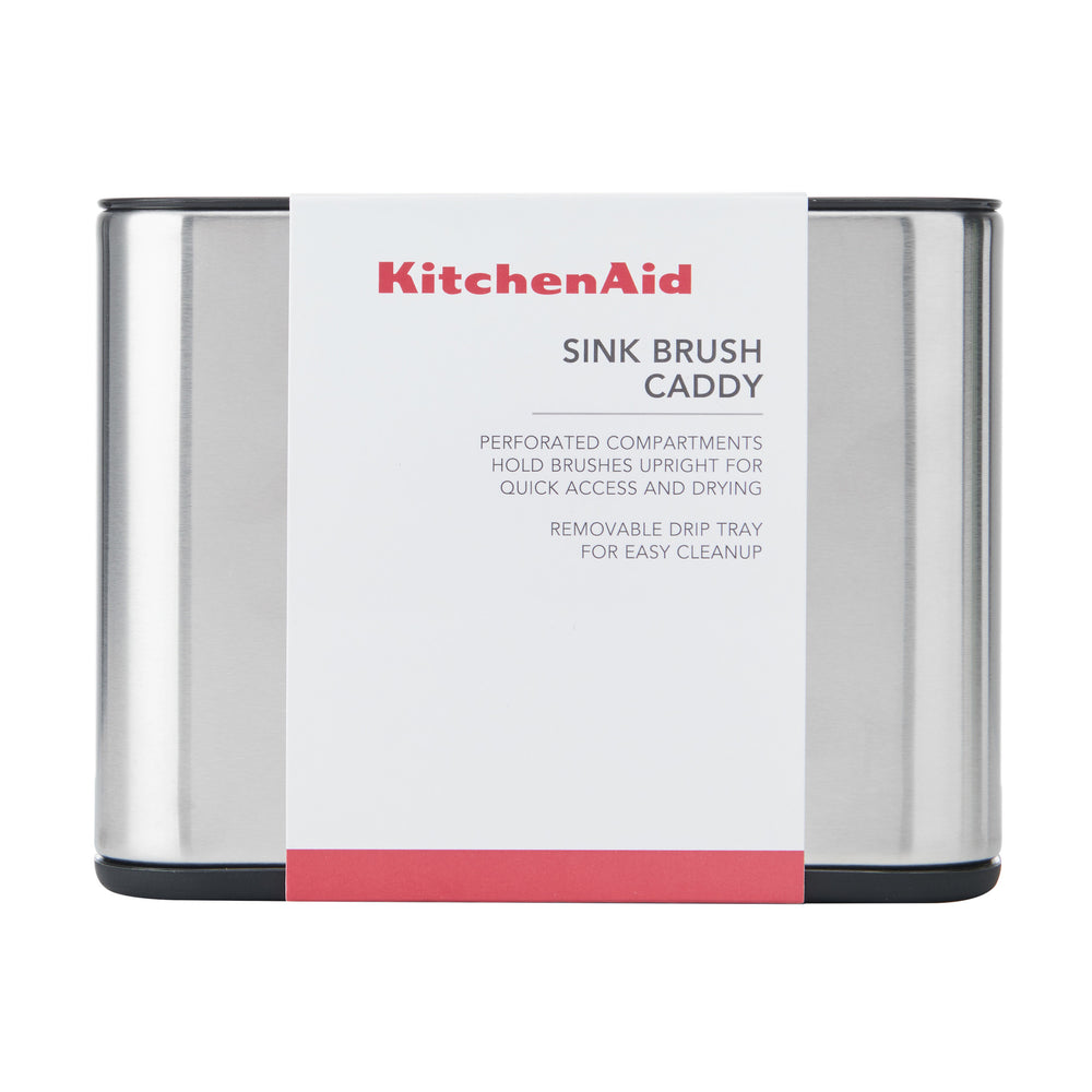 KitchenAid Stainless Steel Sink Brush Caddy