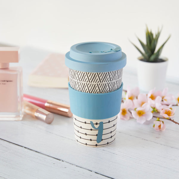 KitchenCraft 410ml Bamboo A to Z Letter 