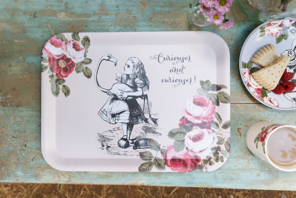 Mikasa and the V&A Alice In Wonderland Large Rectangle Tray