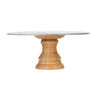 Industrial Kitchen Mango Wood Footed Cake Stand image 3