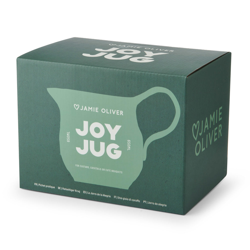 Jamie Oliver Big Love Joy Jug, Stoneware, Green, 650ml