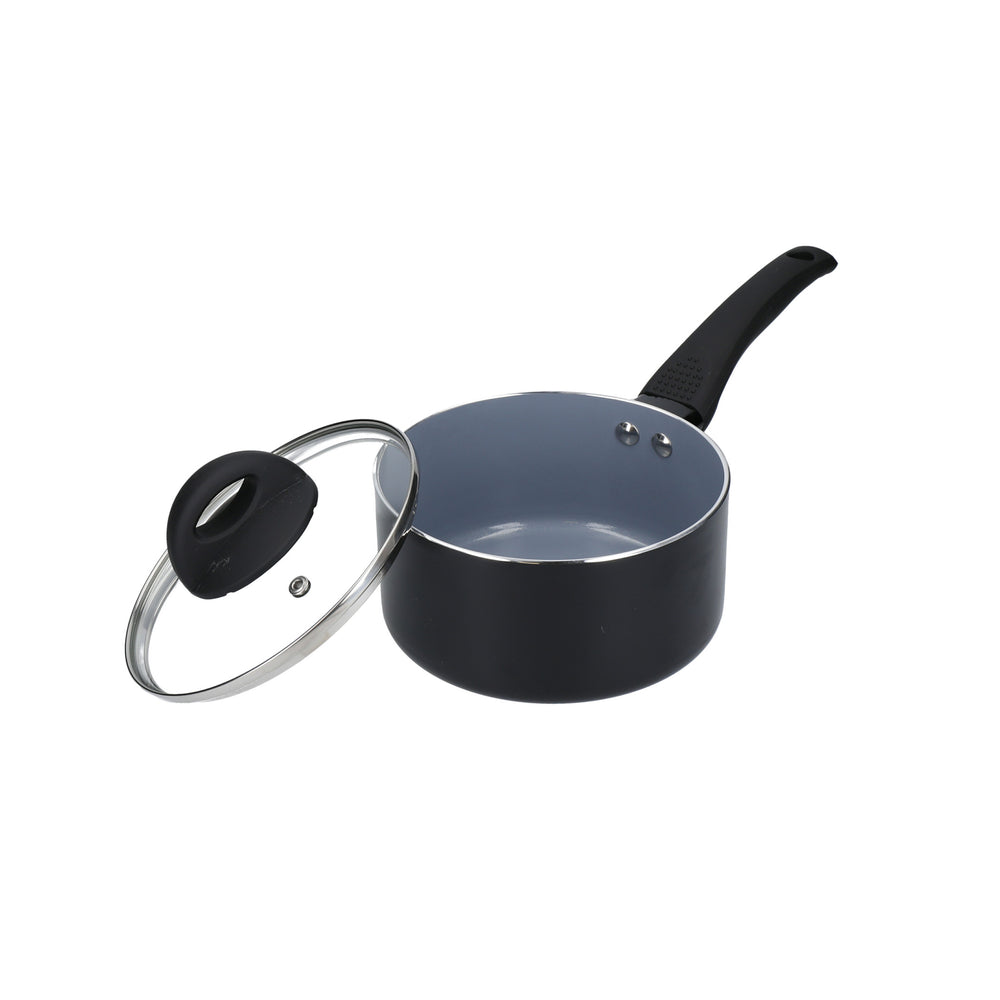 MasterClass Ceramic Non-Stick Induction-Ready Saucepan, 16cm