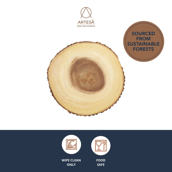 Artesà Rustic Large Wooden Serving Board image 5