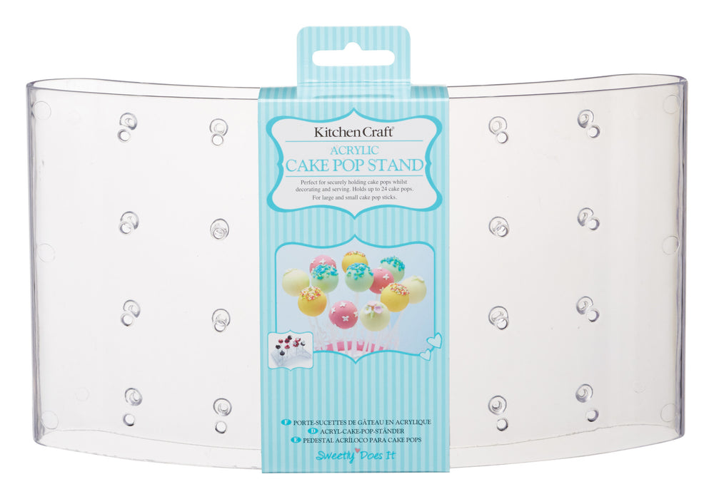 KitchenCraft Coloured Acrylic Cake Pop Stand