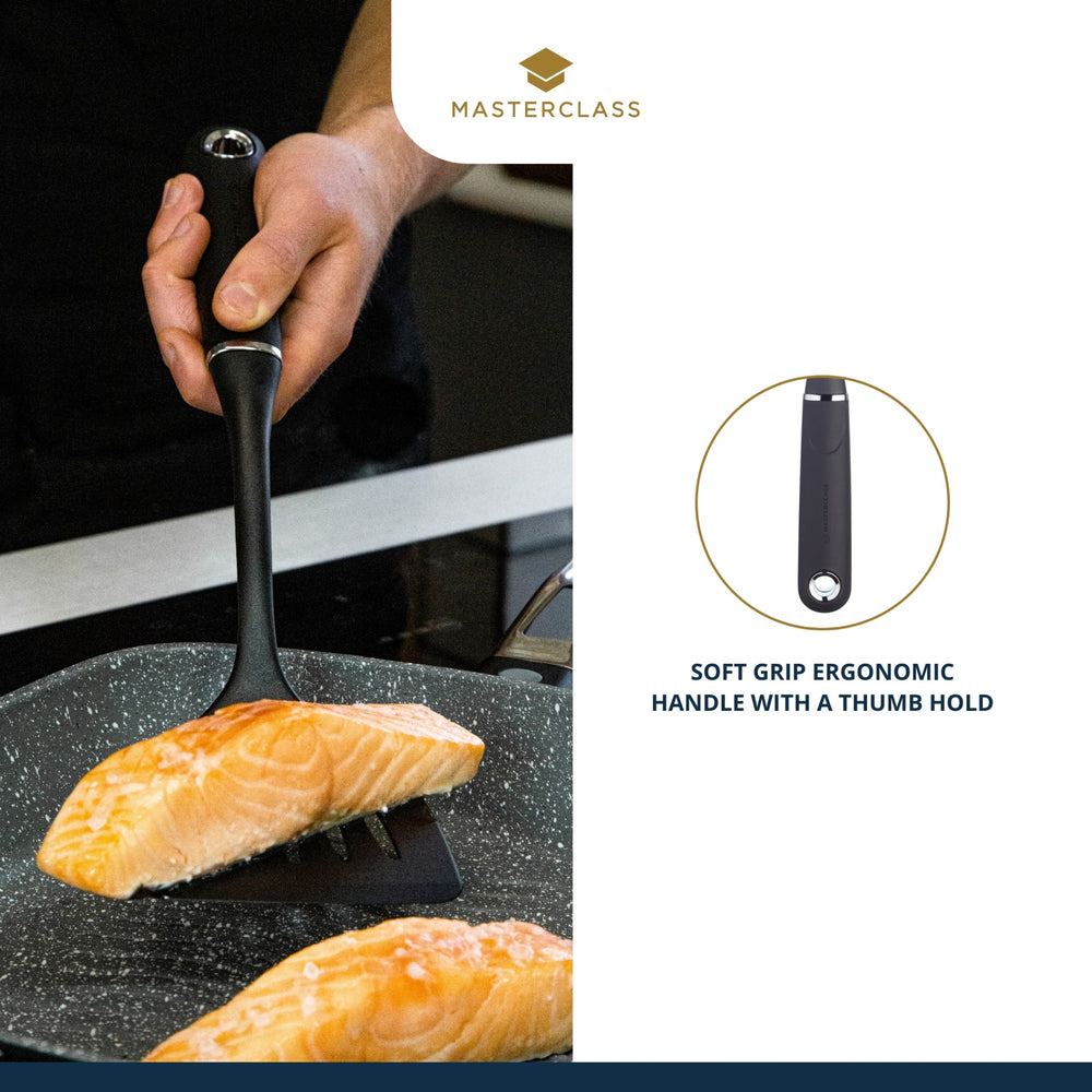 MasterClass Soft Grip Nylon Slotted Turner