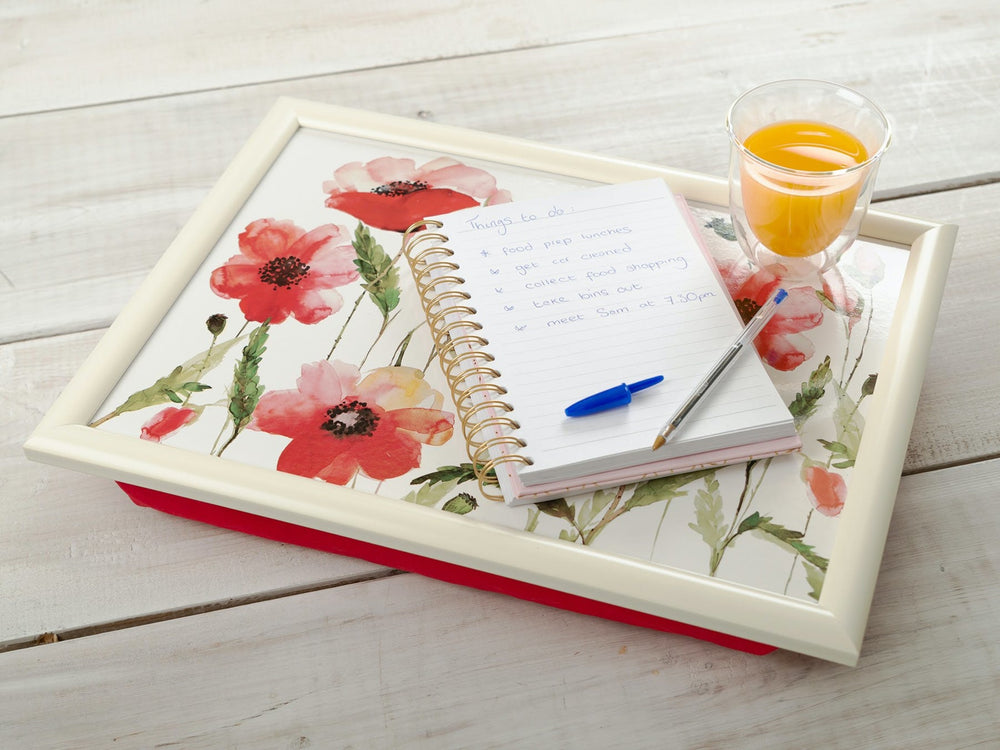 Creative Tops Watercolour Poppy Laptray
