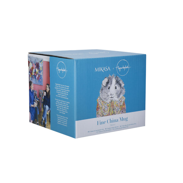 Mikasa Tipperleyhill Guinea Pig Print Fine China Mug, 380ml image 4