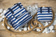 KitchenCraft Lulworth Nautical-Striped Medium Cool Bag