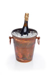 BarCraft Stainless Steel Sparkling Wine Bucket with Iridescent Copper Finish image 6