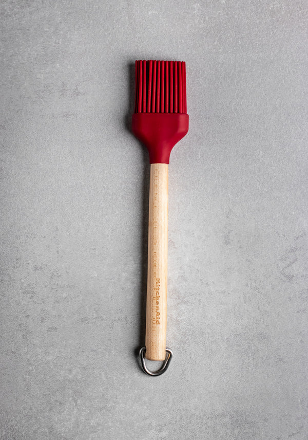KitchenAid Birchwood Pastry Brush - Empire Red image 2