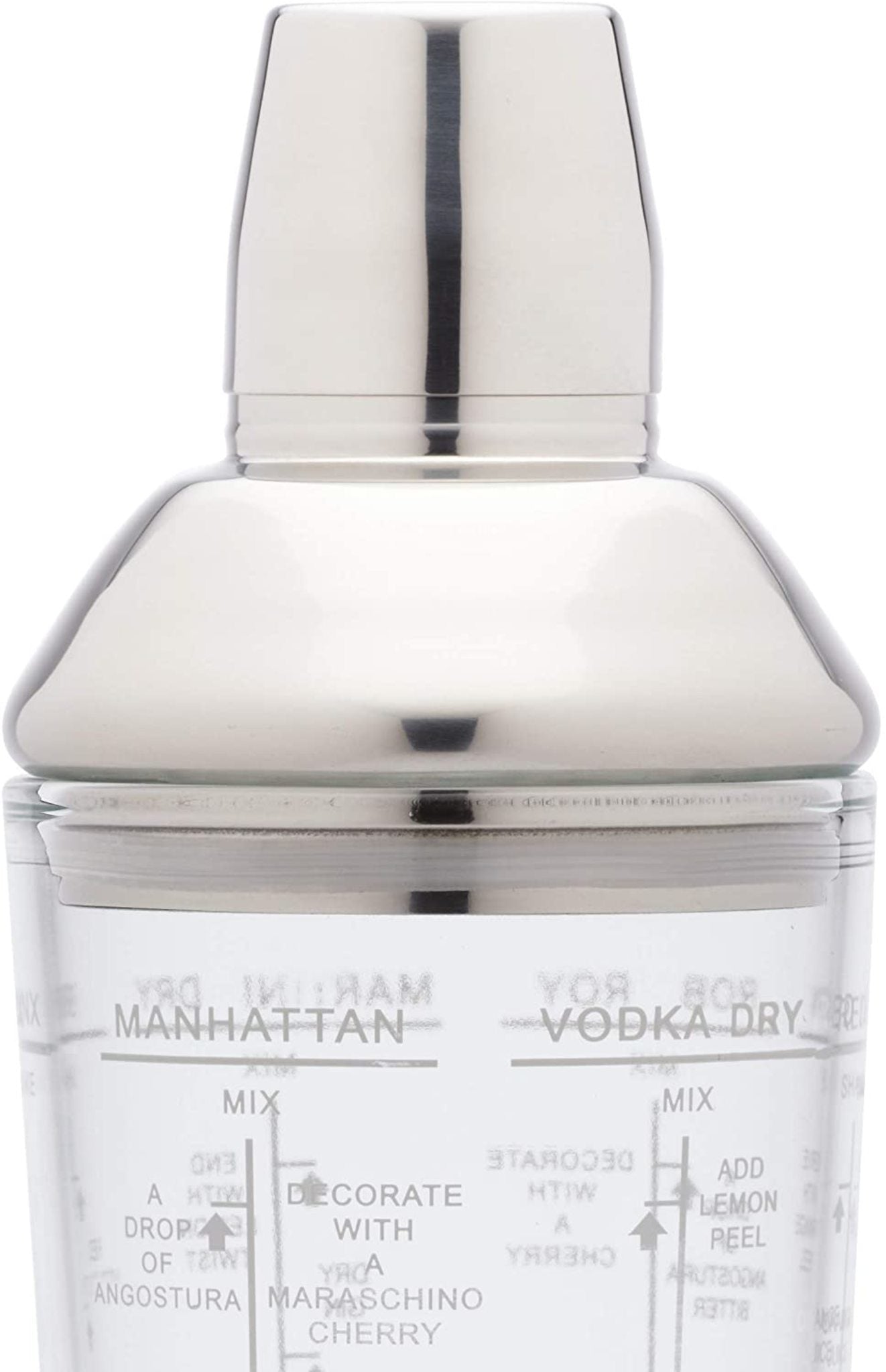 BarCraft 700ml Glass Boston Cocktail Shaker CookServeEnjoy