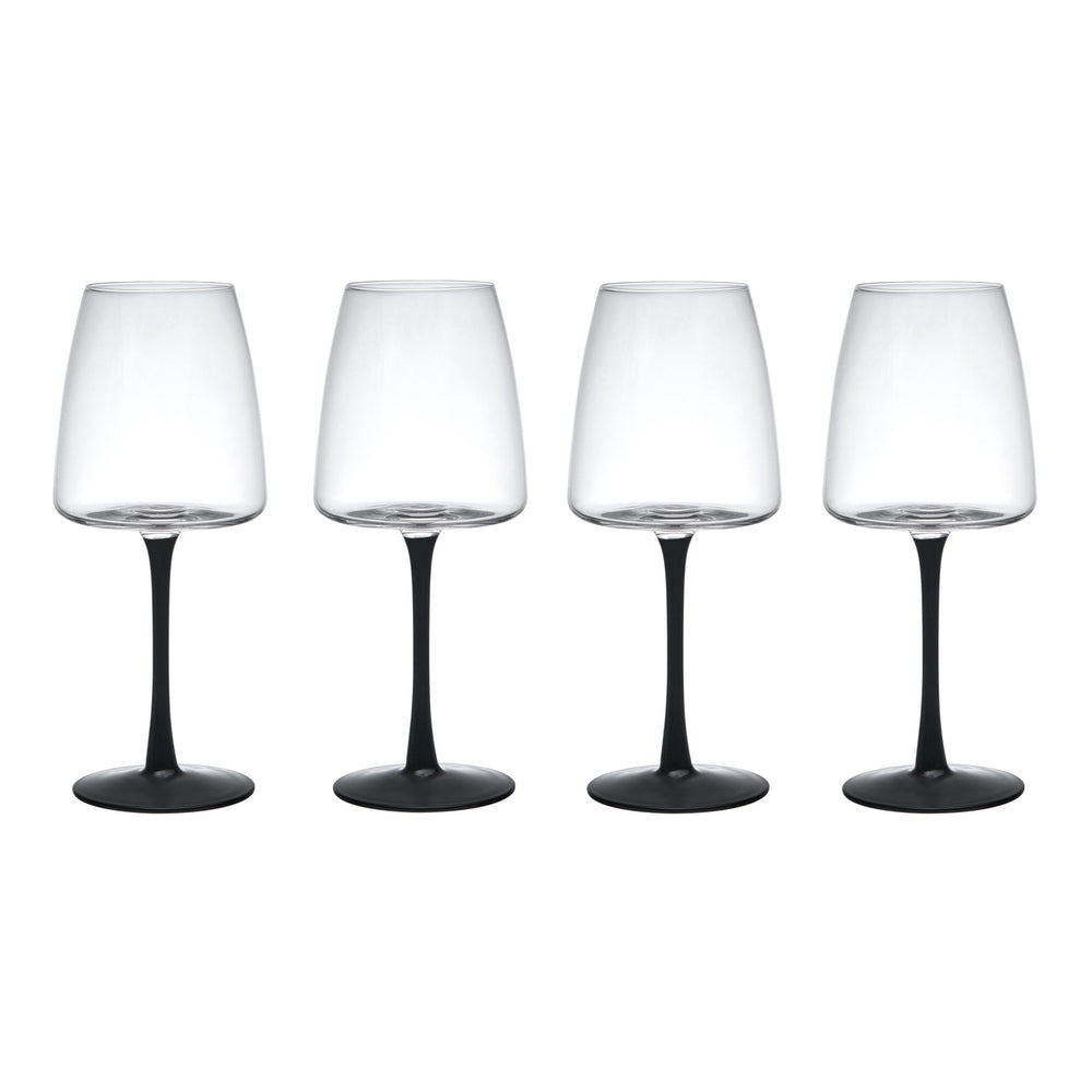 Mikasa Palermo Crystal White Wine Glasses, Set of 4, 400ml image 1