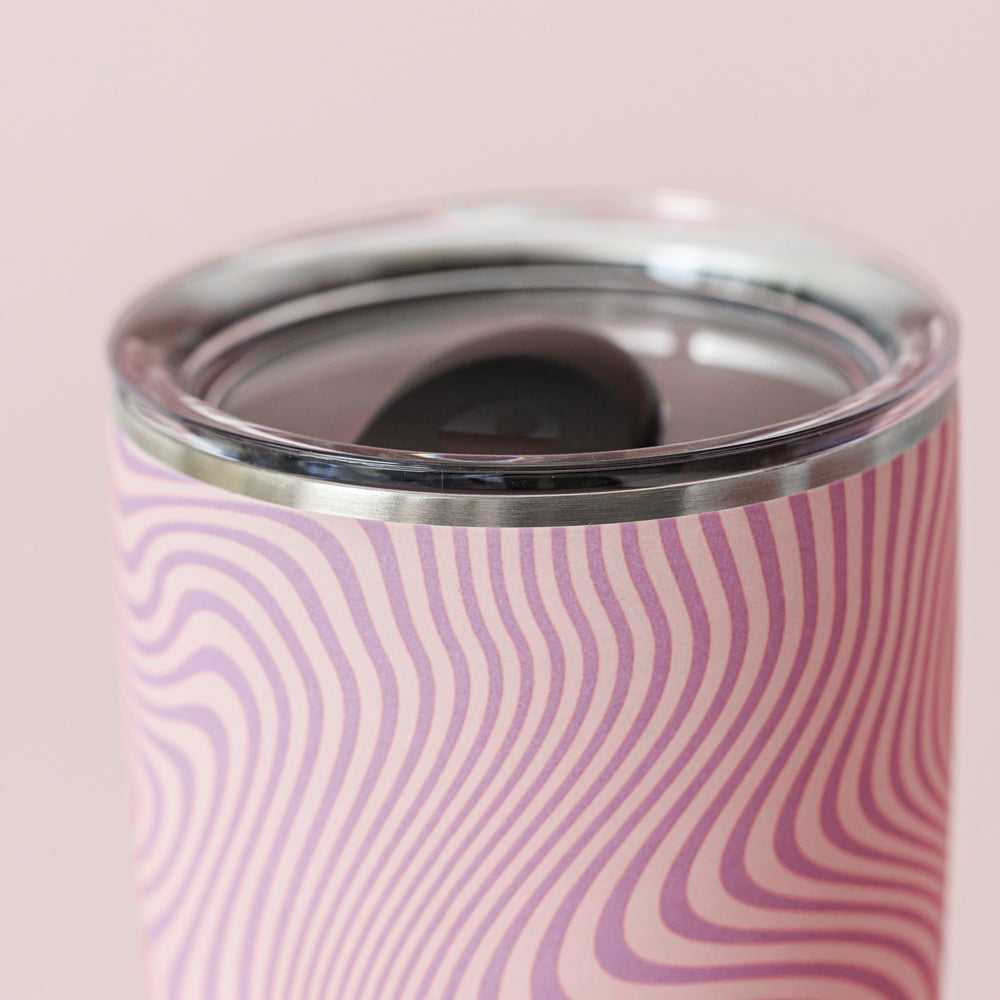 S'well Lavender Swirl Insulated Tumbler with Lid, 530ml