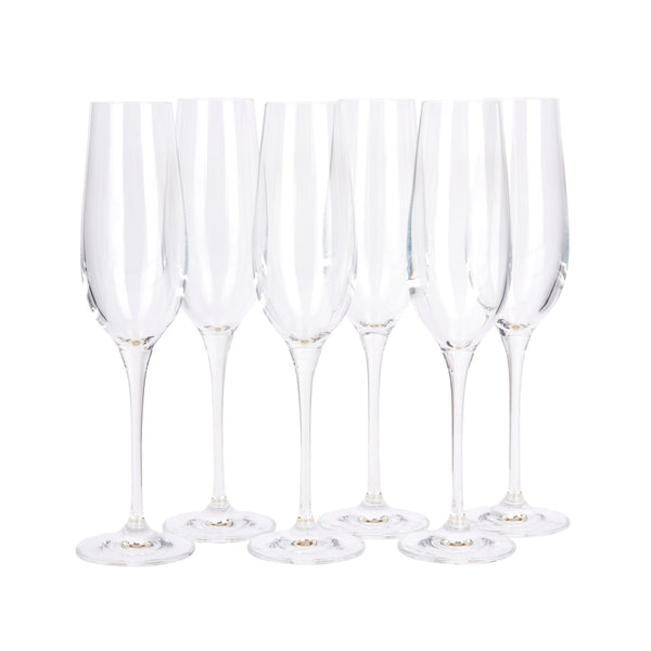 Maxwell & Williams Vino Set of 6 180ml Flute Glasses image 3