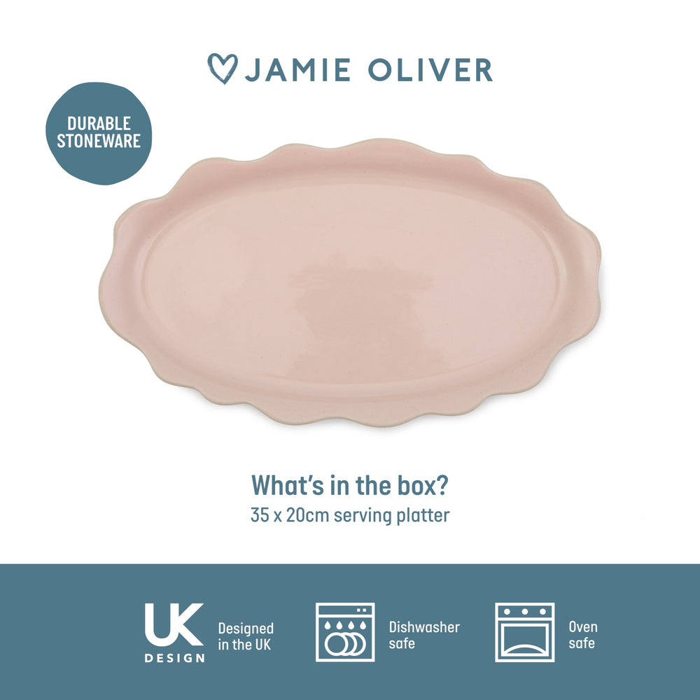 Jamie Oliver Big Love 'Pass-Me' Platter, Stoneware, 35 x 20cm