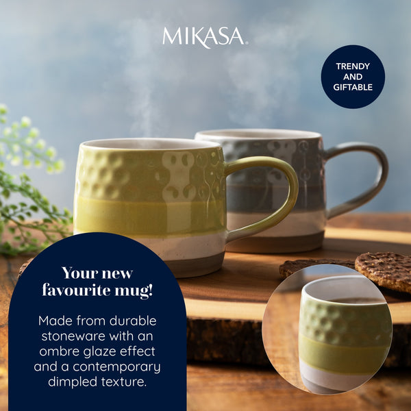 Mikasa Green Textured Ombre Mug, 320ML image 9