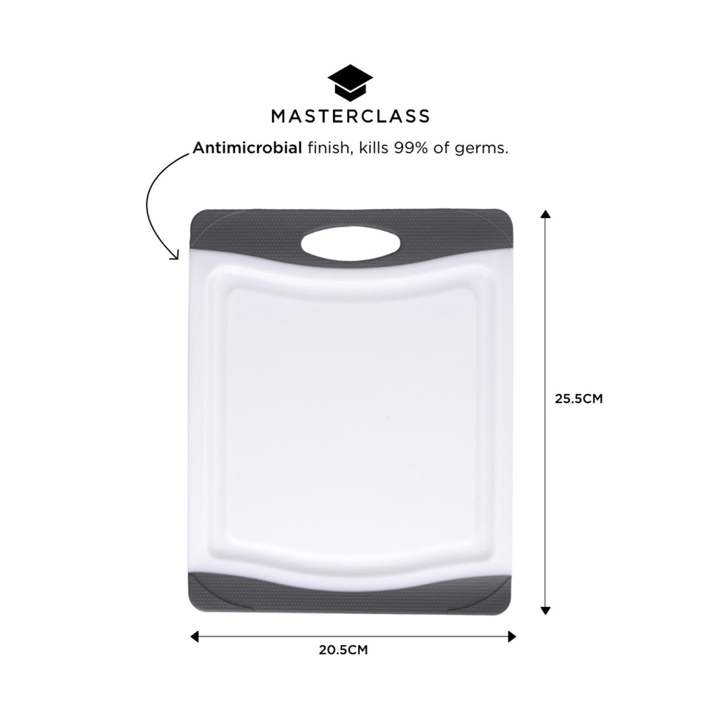 MasterClass Anti-Microbial Non-Slip Chopping Board - Small