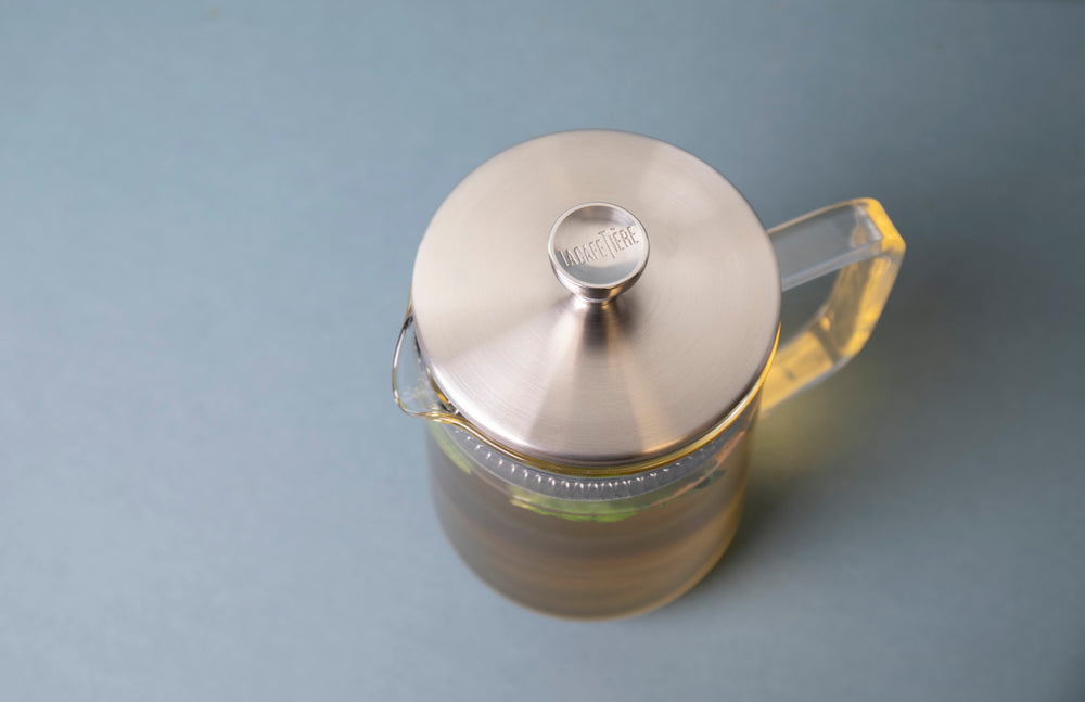 La Cafetière Loose Leaf 4-Cup Glass Teapot, 1L