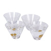 Mikasa Cheers Pack Of 4 Stemless Martini Glasses image 11