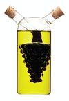 2pc Dual Oil & Vinegar Glass Cruet Bottle Set image 4