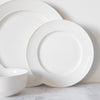12pc White Porcelain Dinner Set with 4x 29.5cm Dinner Plates, 4x 22cm Side Plates and 4x 15.5cm Cereal Bowls - M by Mikasa