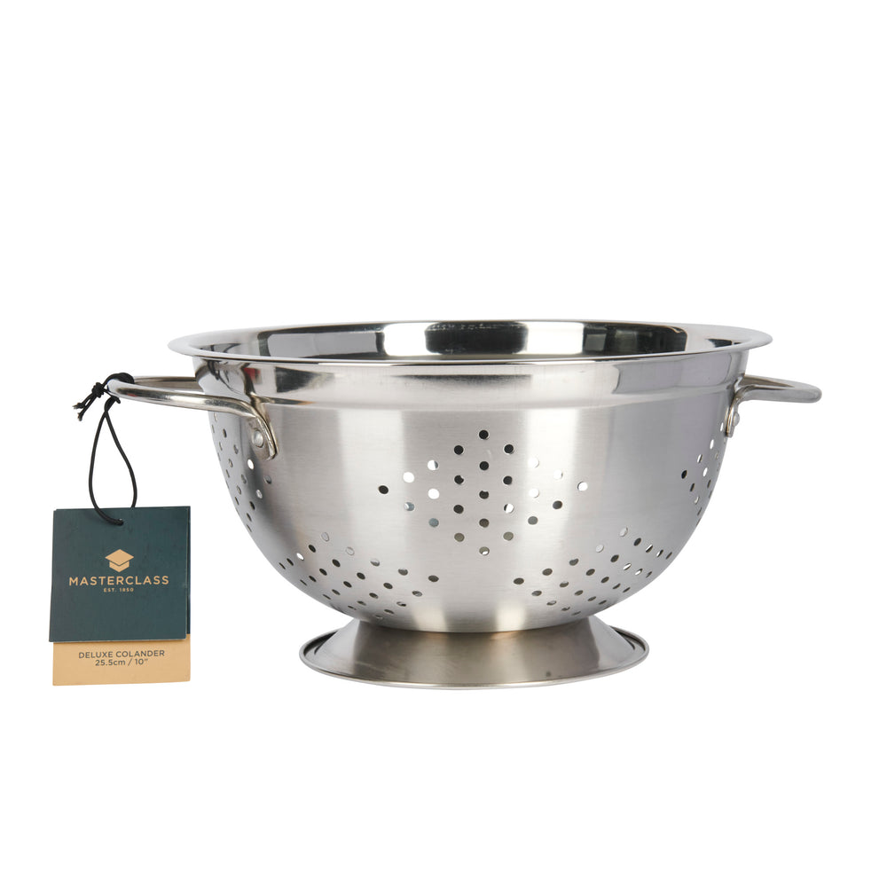 MasterClass Deluxe 25.5cm Two Handled Colander