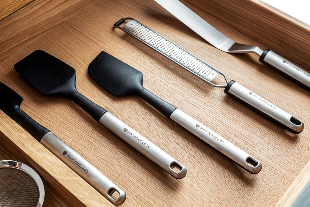 MasterClass Soft Grip Stainless Steel Spatula - 30 cm