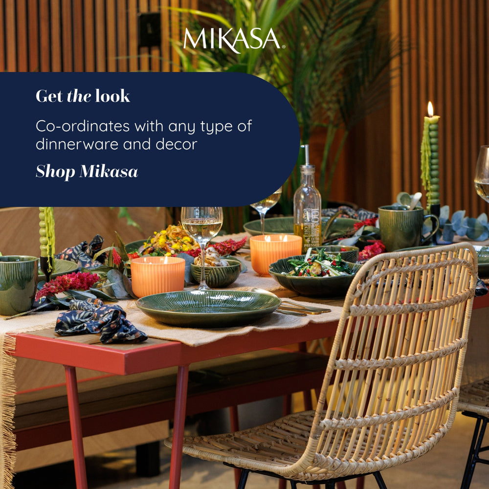 Mikasa Rectangle Jute Placemats, Set of 2, Natural, 35 x 45cm