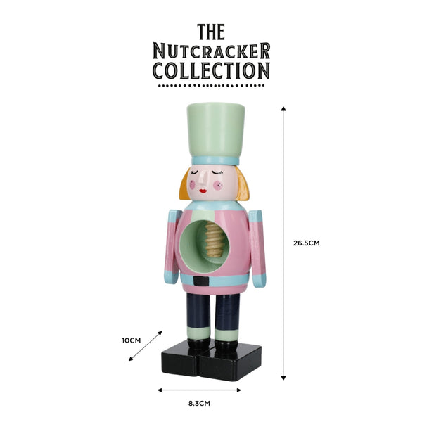 KitchenCraft The Nutcracker Collection Wooden Female Nutcracker image 8