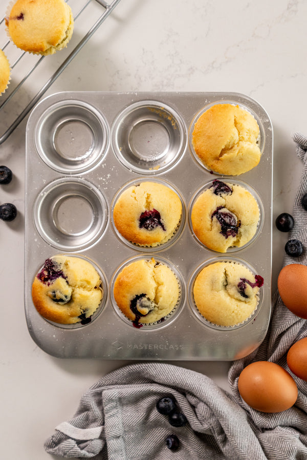 MasterClass Recycled Aluminum 9-Hole Muffin Tin, 24x22cm image 2