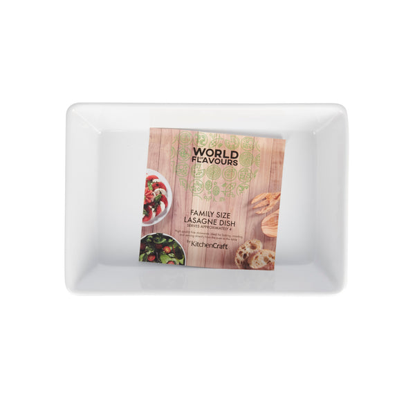KitchenCraft World of Flavours Italian Medium Lasagne / Baking Dish image 4