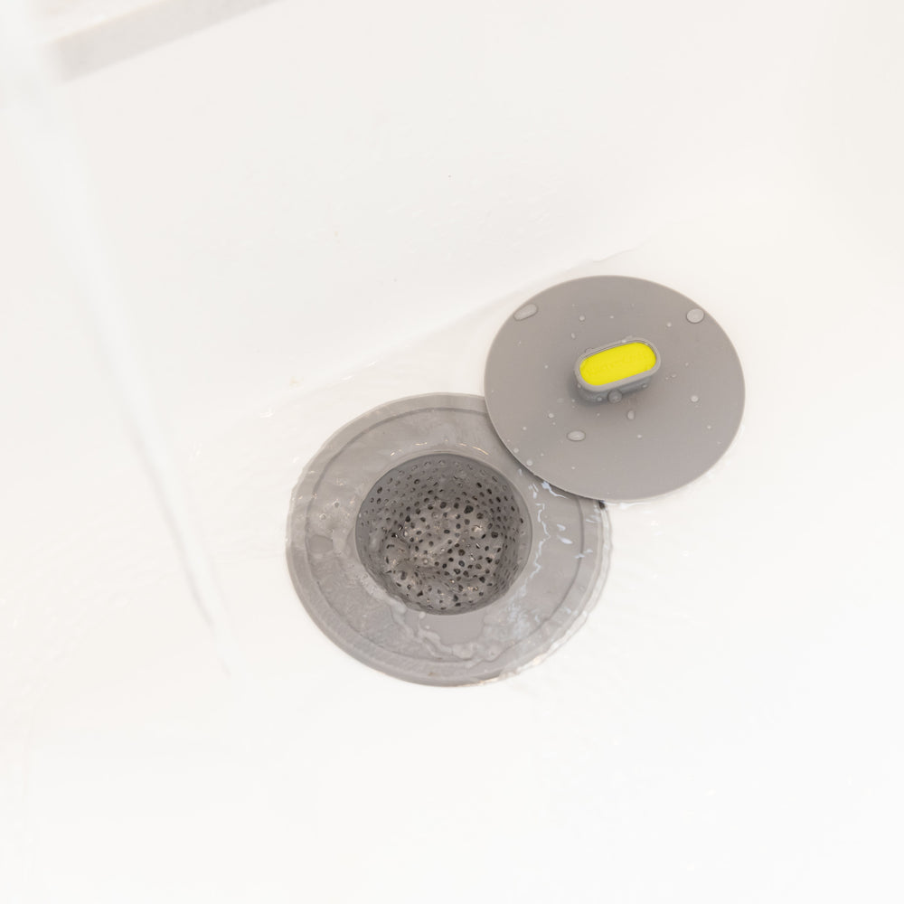 KitchenCraft 2-in-1 Plug and Sink Strainer