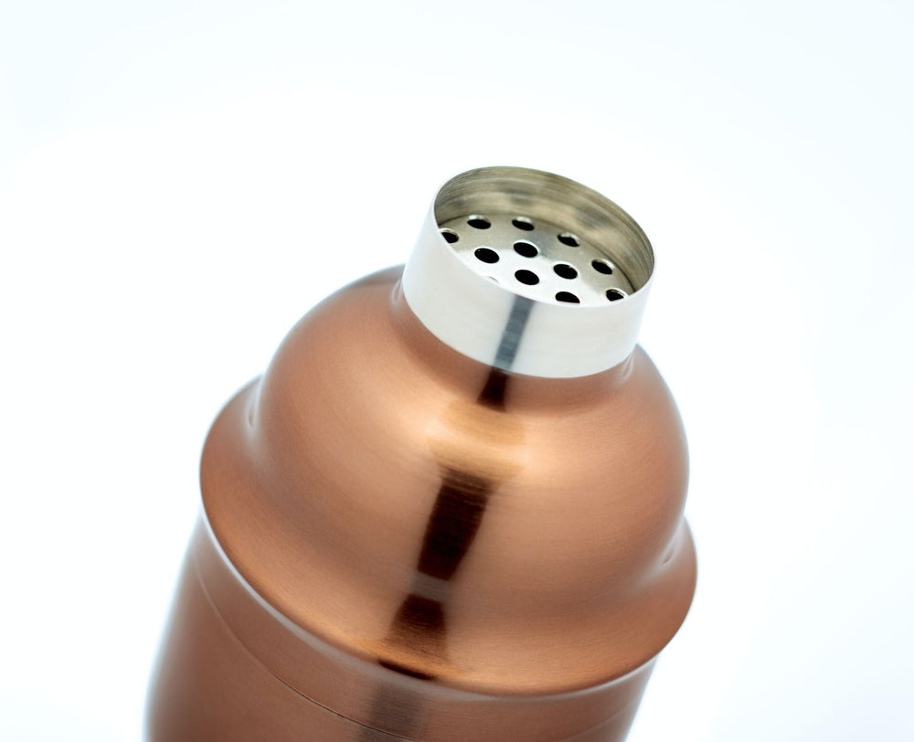 BarCraft Copper Finish 500ml Cocktail Shaker