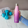 Built 500ml Double Walled Stainless Steel Water Bottle Pink and Purple Ombre image 6