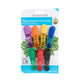 KitchenCraft Pack of Seven Assorted Magnetic Bag Clips