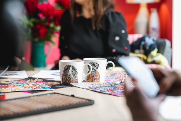 Mikasa Tipperleyhill Guinea Pig Print Fine China Mug, 380ml image 7