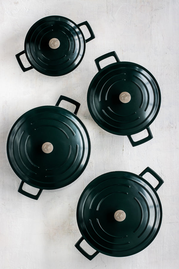 MasterClass Hunter Green Cast Aluminium Casserole Dish, 4L image 7